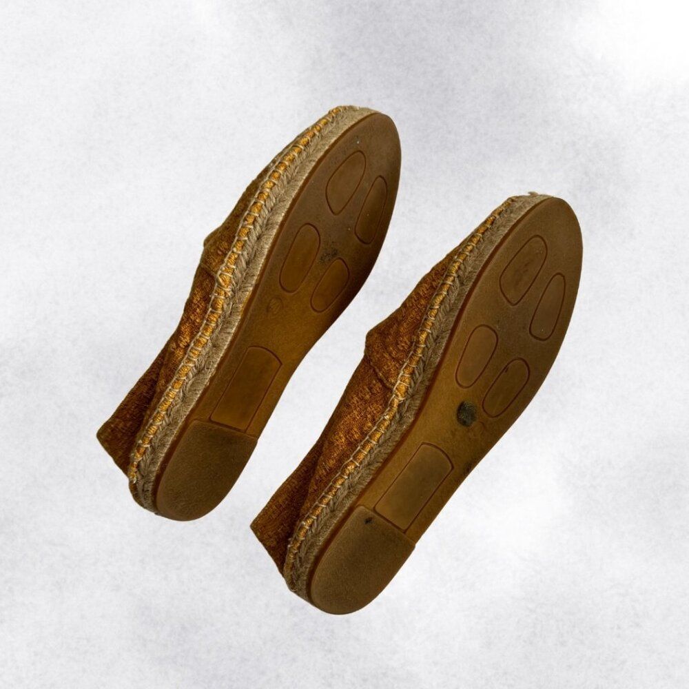 Mustard Yellow Slip-On Espadrilles (9) - Picture 7 of 8